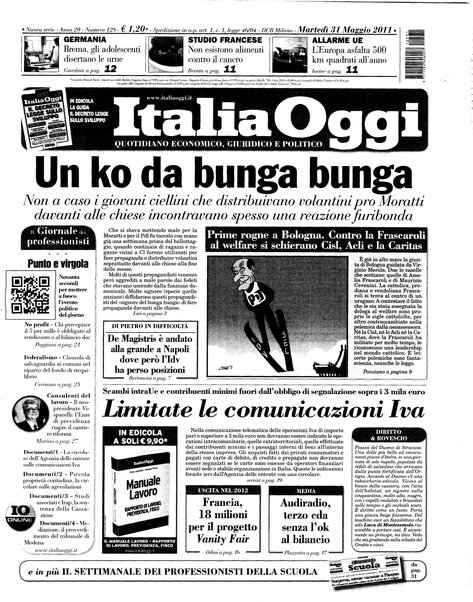 Italia oggi : quotidiano di economia finanza e politica